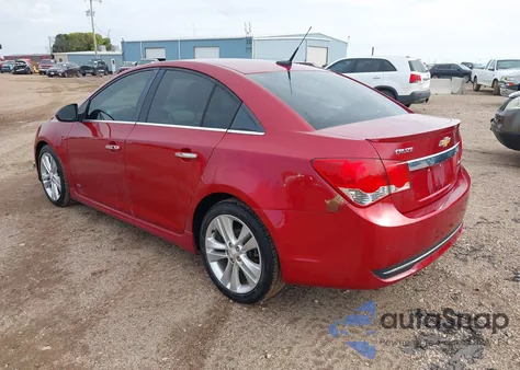 2012 Chevrolet Cruze Ltz из США, поврежденный, VIN 1G1PH5SC4C7308367